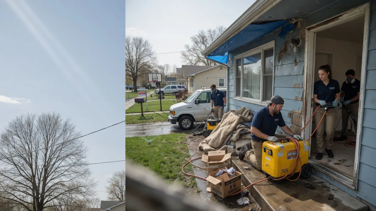 Basement Flood Cleanup in Hawesville, KY near me
